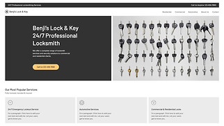All website templates - Locksmith