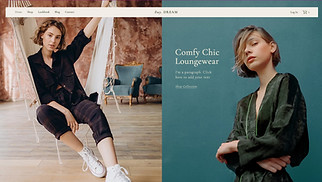 Fashion website templates - Clothing Store 