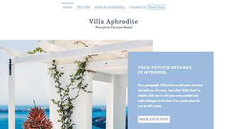 Apartments & Hostels website templates - Vacation Rental Company