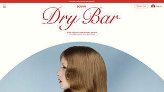 Hair website templates - Beauty Salon 