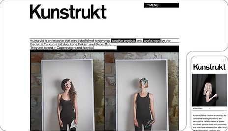 Kunstrukt website.